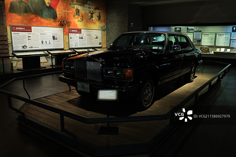宁波帮博物馆劳斯莱斯图片素材