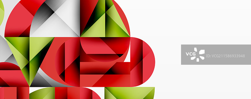 交错的抽象几何设计图片素材