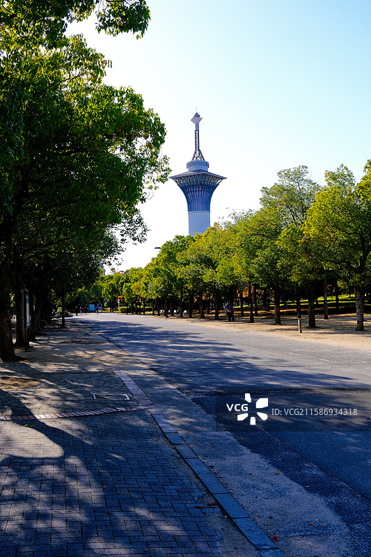 大阪的万博纪念公园图片素材