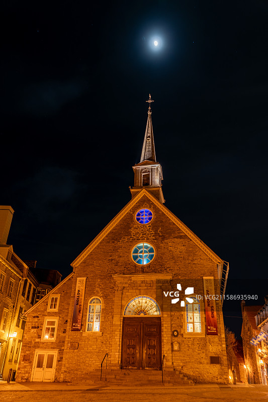 加拿大魁北克城液晶图片素材