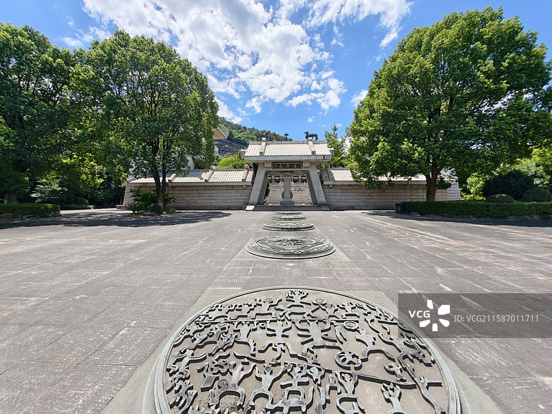 绍兴上虞中华孝德园图片素材