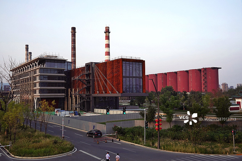 北京首钢园工业园区图片素材
