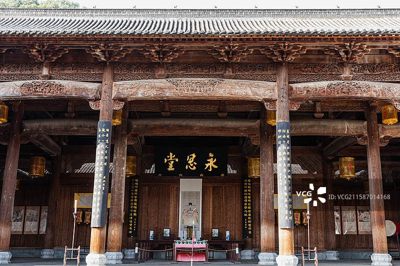 婺源江湾古镇图片素材