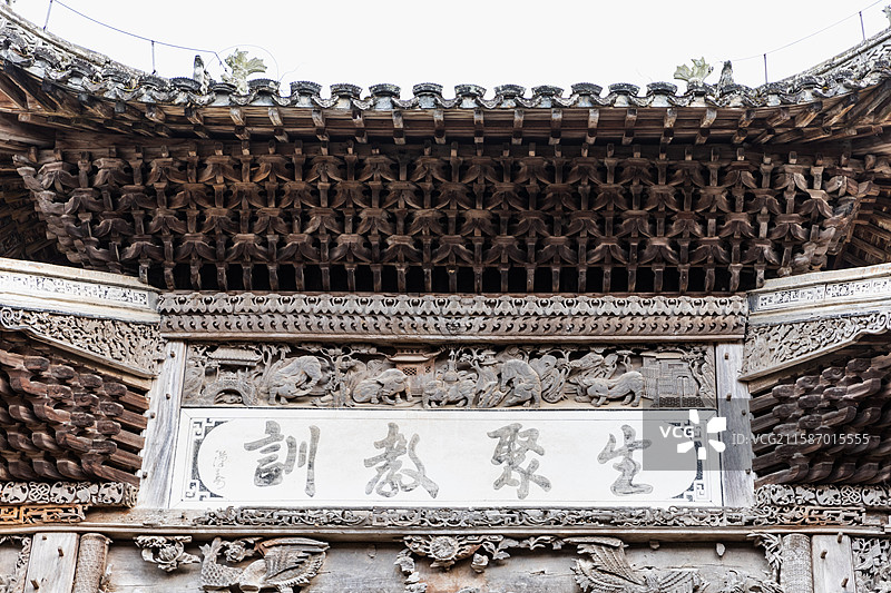 婺源汪口村图片素材