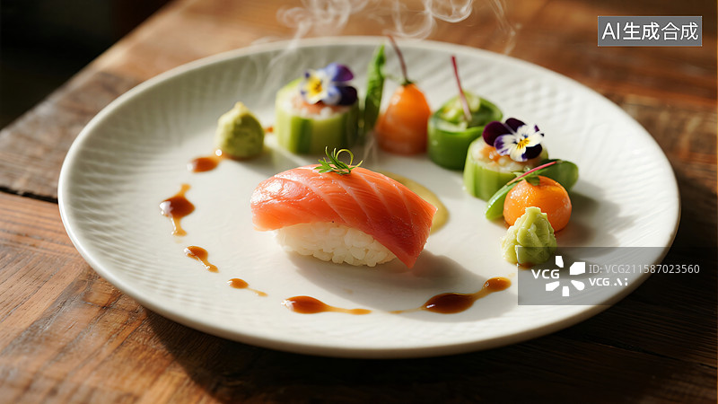 【AI数字艺术】日式融合创意料理图片素材