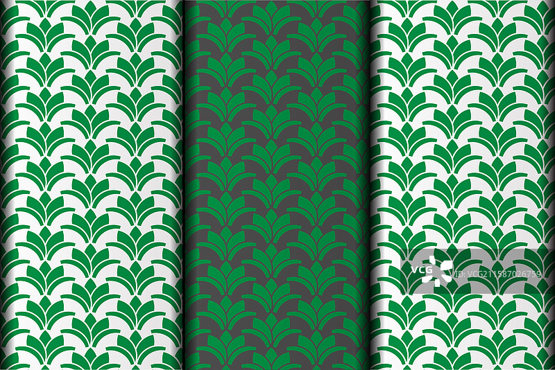 草地风格图案设计模板图片素材