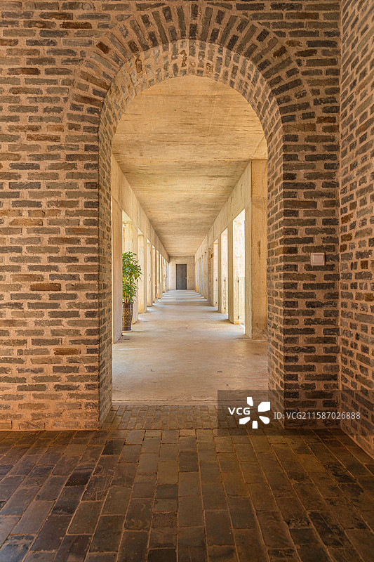 保山坝湾新寨咖啡庄园建筑景致图片素材