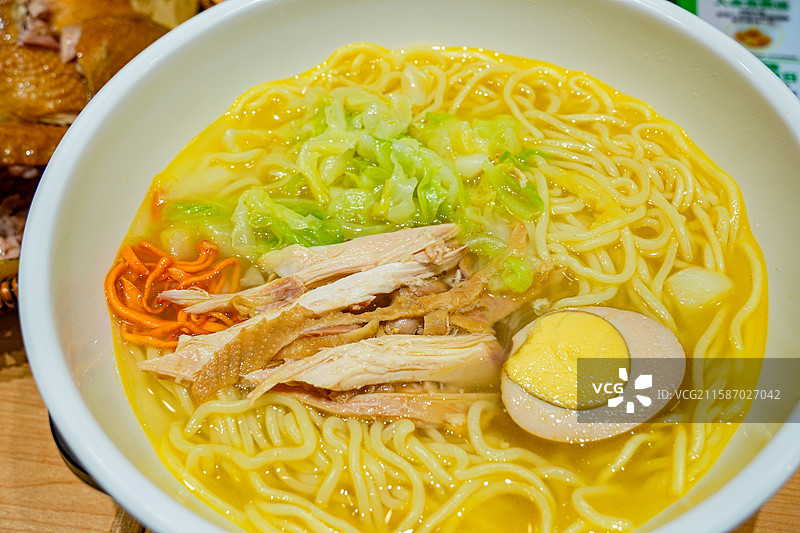 鸡汤面图片素材