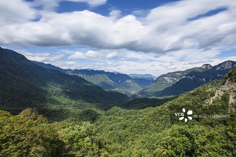 湖北省神农架林区木鱼镇神农顶风景区图片素材