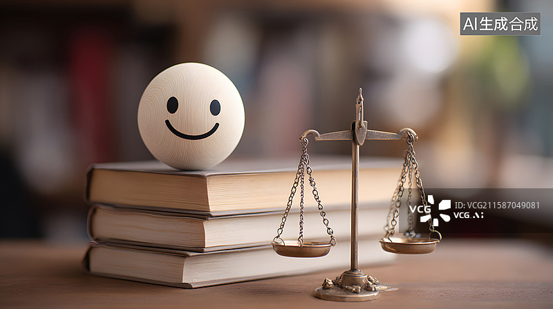 【AI数字艺术】法制法律铁秤，公平公正，保护图片素材