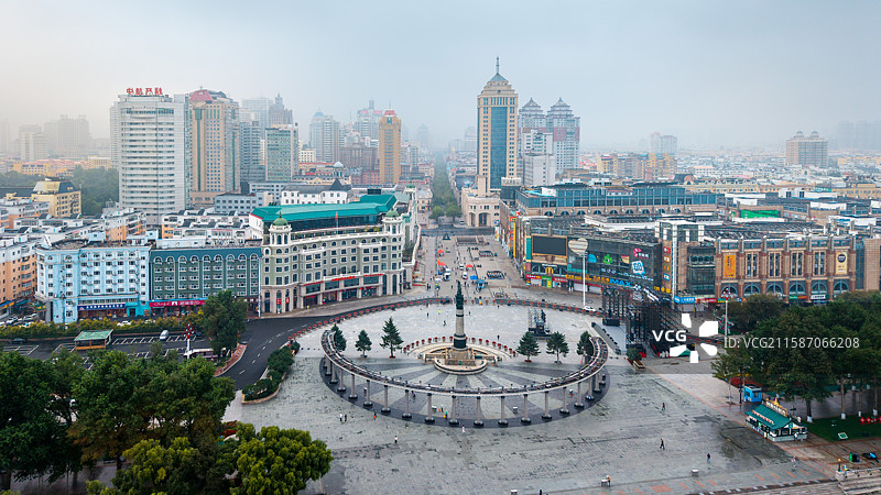 哈尔滨市人民防洪胜利纪念塔图片素材