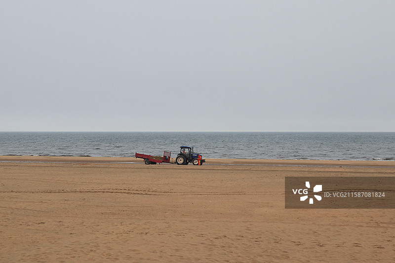 山东烟台金沙滩公园滨海风光图片素材