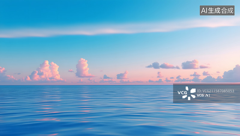 【AI数字艺术】梦幻云彩天空三维背景图片素材