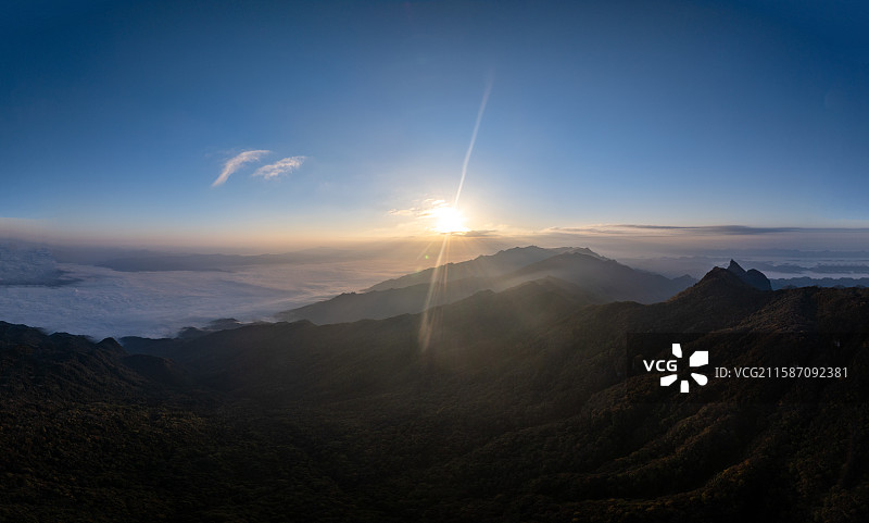 陕西汉阴县凤堰风光图片素材