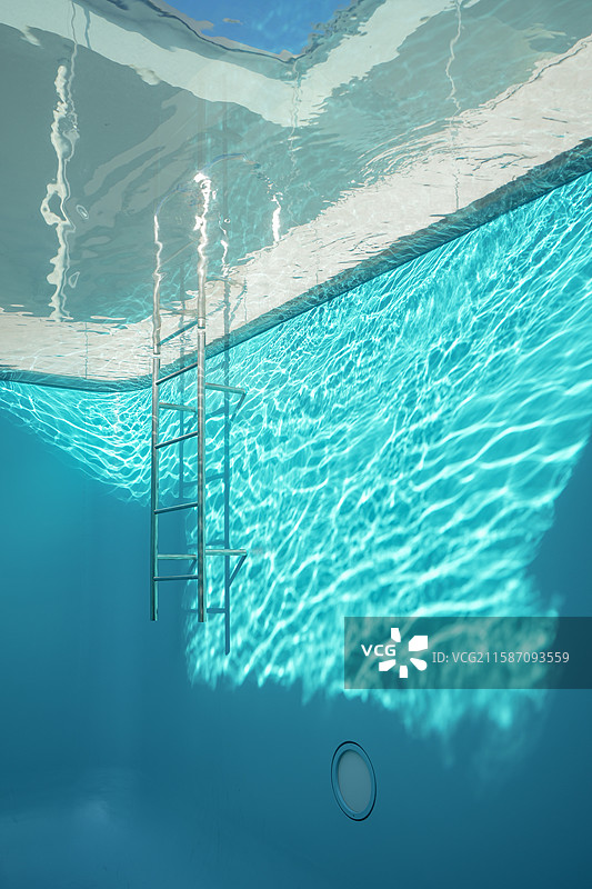 日本石川金泽21世纪美术馆艺术设计作品泳池图片素材