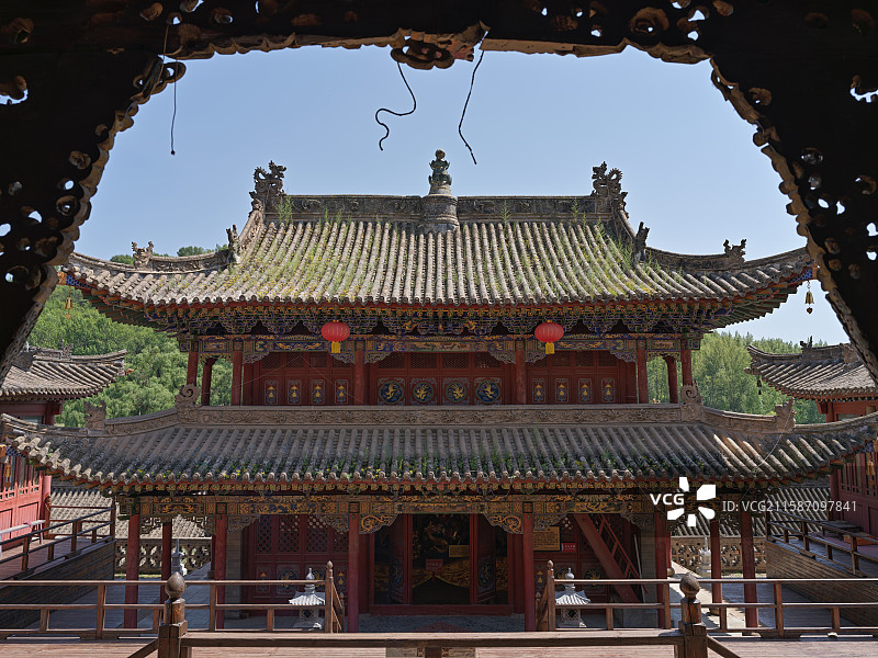 山西忻州尊胜寺图片素材