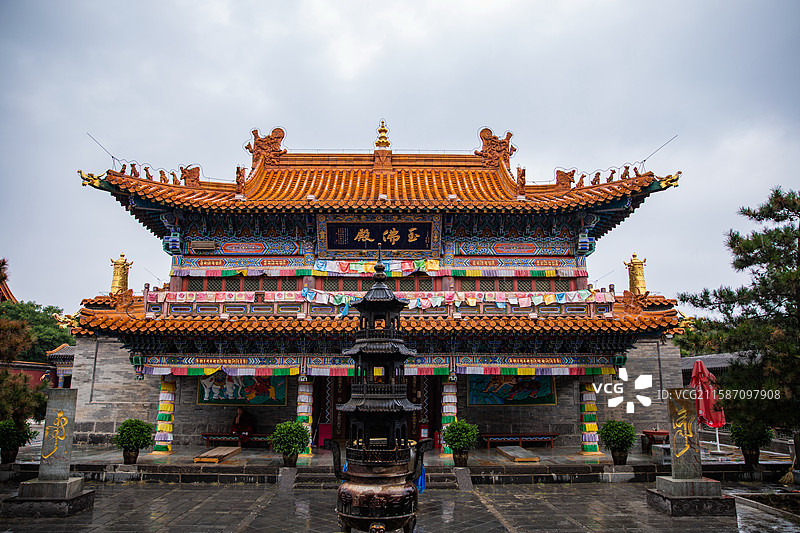 呼和浩特大召寺图片素材