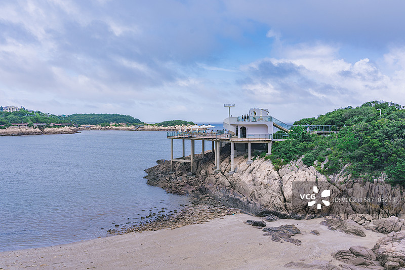 宁波松兰山滨海旅游度假区图片素材