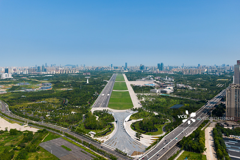 合肥包河区骆岗中央公园图片素材