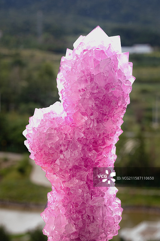 贵州关岭县之粉晶图片素材