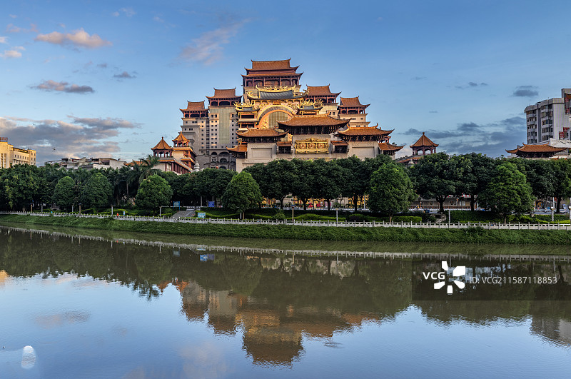 玉林云天文化城图片素材