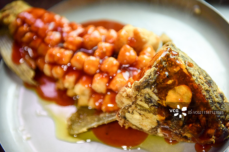 油炸松鼠鱼图片素材