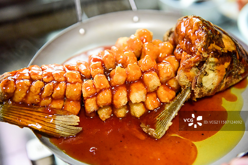油炸松鼠鱼图片素材