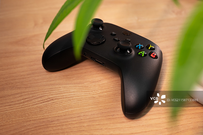 游戏手柄特写镜头图片素材