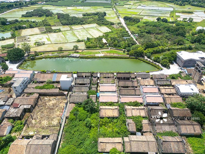 广州花都区港头村图片素材