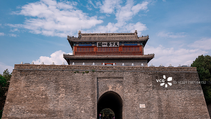 秦皇岛山海关天下第一关图片素材