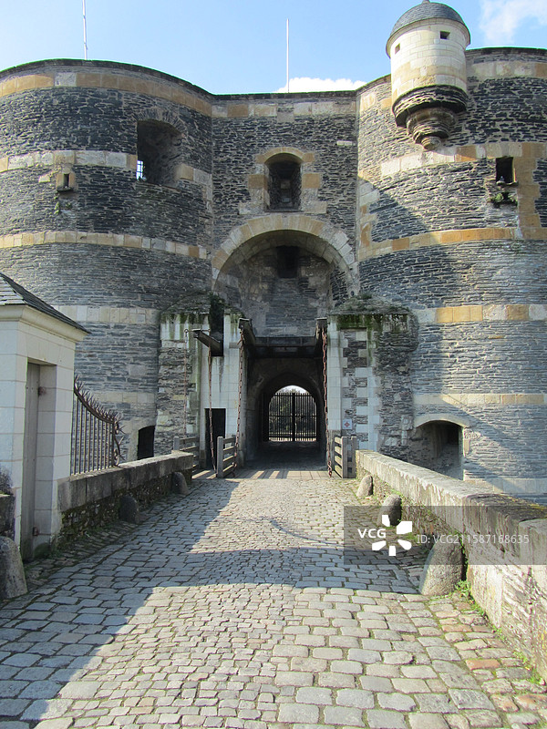 法国昂热城堡图片素材