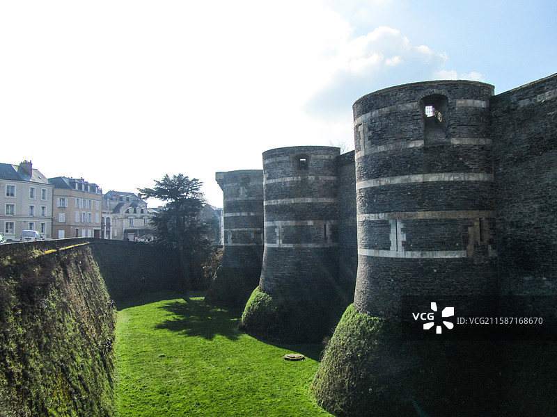 法国昂热城堡图片素材