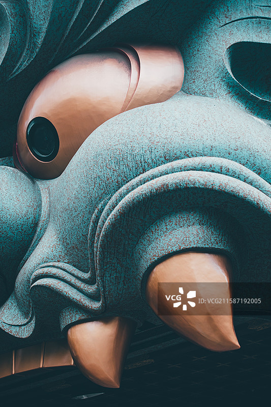 日本大阪难波八坂神社（狮子神社）图片素材