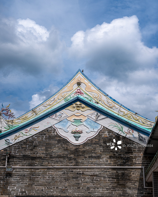 博罗县观音阁镇，天后宫、埠鹅古寺、三界庙及东江旁边 东江风景图片素材