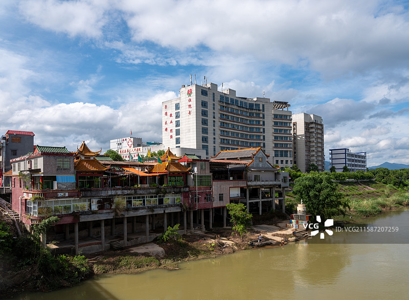 惠东县多祝镇，蔡屋围，平西古道图片素材