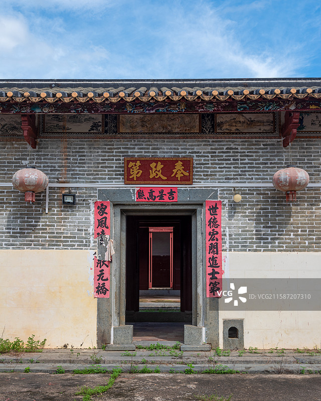 惠东县多祝镇，蔡屋围，平西古道图片素材