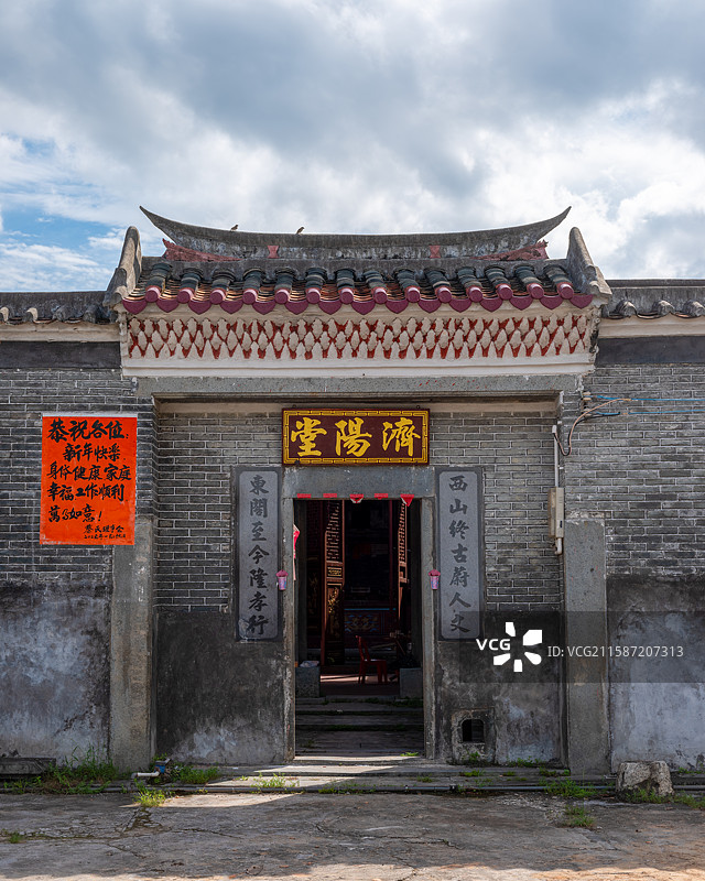 惠东县多祝镇，蔡屋围，平西古道图片素材