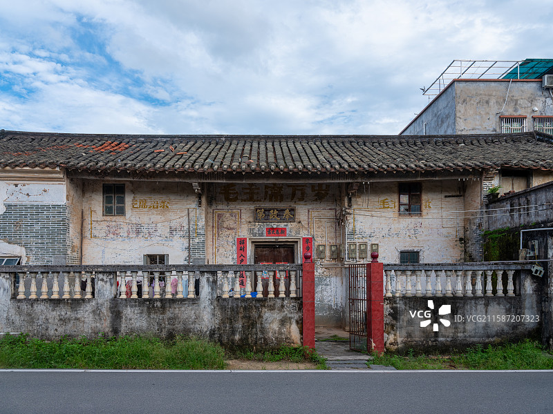 惠东县多祝镇，蔡屋围，平西古道图片素材