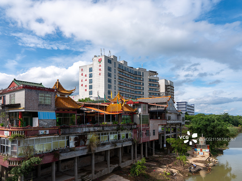 惠东县多祝镇，蔡屋围，平西古道图片素材