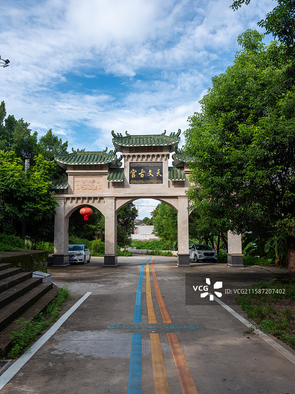 惠东县多祝镇，蔡屋围，平西古道图片素材