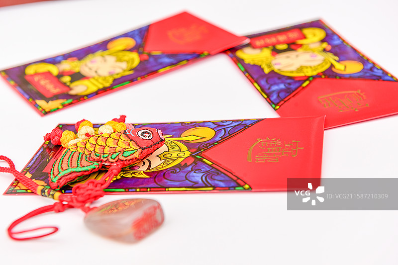 财神到拜年红包财运过年春节红包图片素材