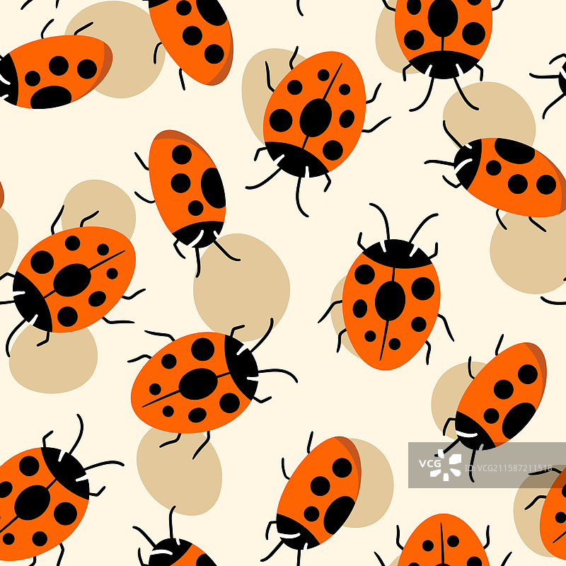 时尚动物彩色无缝图案图片素材