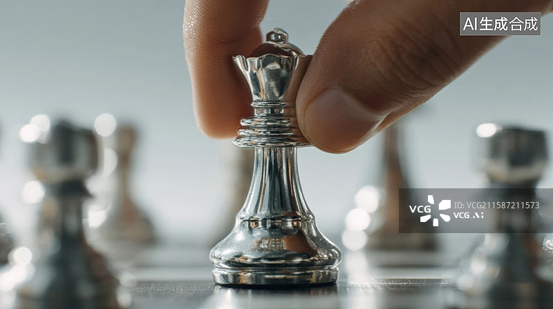 【AI数字艺术】关键棋局：布局胜局图片素材