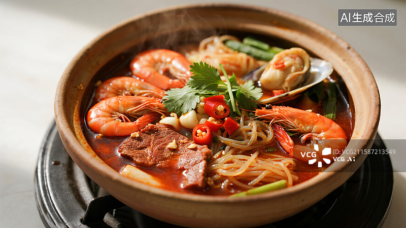 【AI数字艺术】糟粕醋：酸辣鲜香的海南风味图片素材