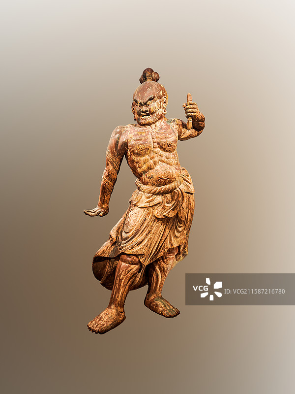 金刚力士立像，日本平安时代，东京国立博物馆图片素材