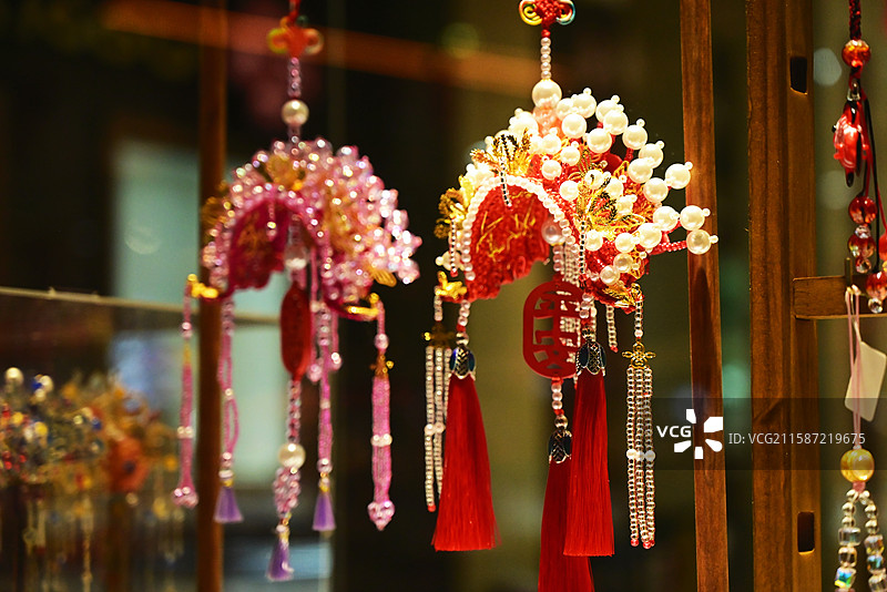 中国传统 戏曲 头饰 凤冠图片素材