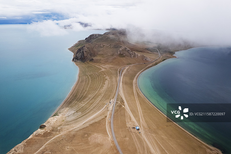 国际重要湿地色林措图片素材