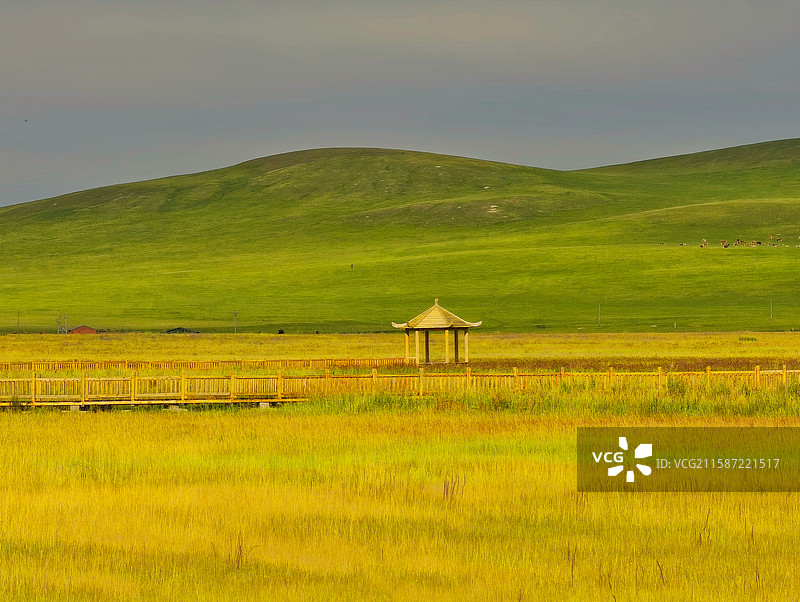 锡林郭勒盟布林泉景区图片素材