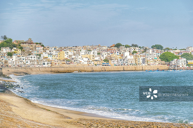 东山岛 南门湾 大海 渔村 海浪 海滩图片素材