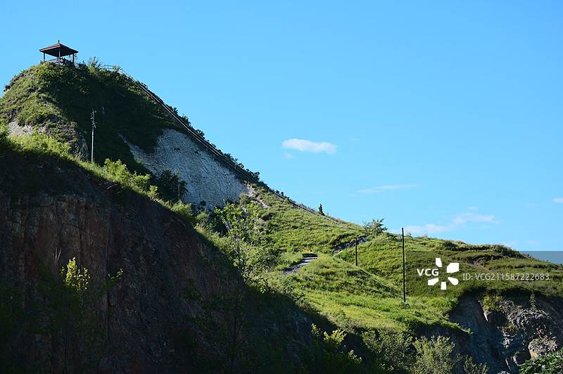 房山区红井路晴天风景图片素材